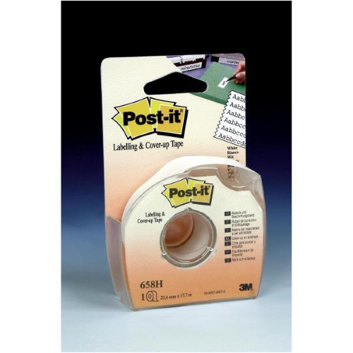 POST-IT 658H CORRETTORE A NASTRO ADESIVO 25.4MM X 17.7MT RIMOVIBILE CONF 12 Pz.